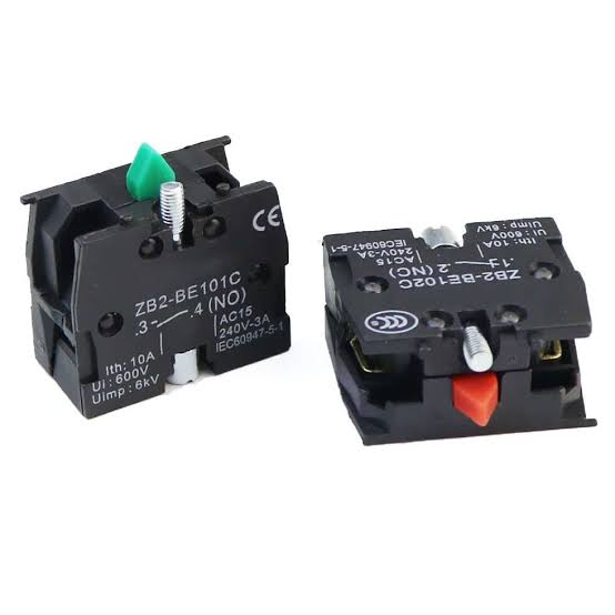 Push Button Contact Block